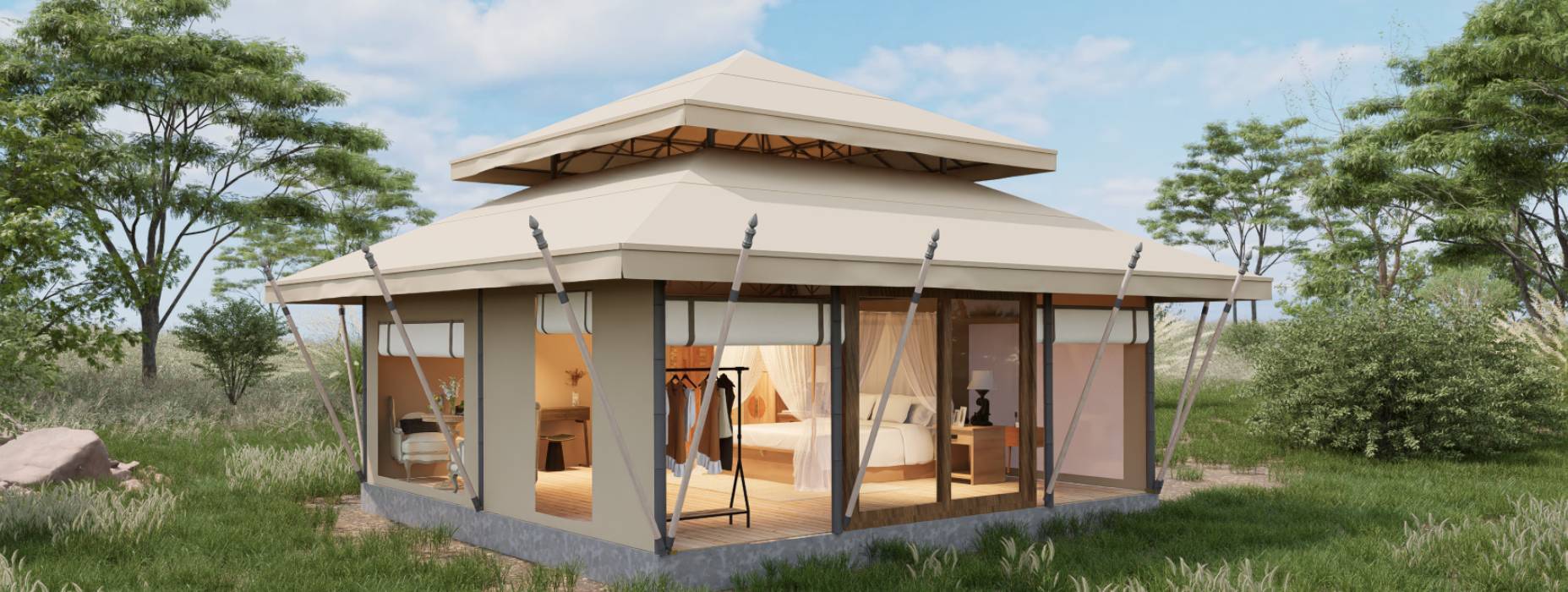 山阳县户外野奢帐篷